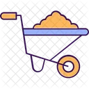 Garden Wheelbarrow  Icon