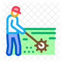 Garden Worker Tool Icon