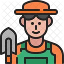 Gardener Man Avatar Icon