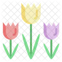 Gardening Tulip Farming Icon