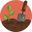 Spade Plant Garden Icon