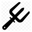Digging Tool Gardening Fork Pitchfork Icon