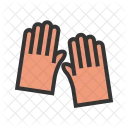 Gardening gloves  Icon