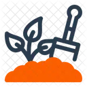Gardening Plants Soil Icon