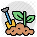 Gardening Digging Farming Icon