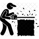 Gardening Trimming Decorate Icon