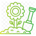 Gardening Digging Equipment Icon