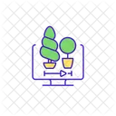 Gardening lessons online  Icon
