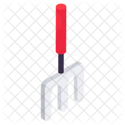 Gardening Rake  Icon