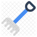 Gardening Tool Gardening Rake Digging Tool Icon