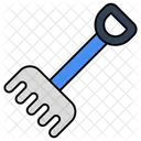 Gardening Tool Gardening Rake Digging Tool Icon