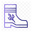 Gardening Shoe Rubber Boot Safety Boot Icon