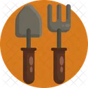 Fork Spade Farming Tools Icon