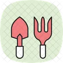 Gardening Tools Farm Icon