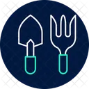 Gardening Tools Farm Icon