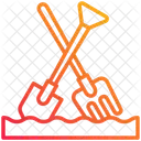 Gardening Tools Shovel Trowel Icon