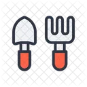 Gardening Tools Shovel Trowel Symbol