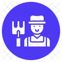 Gardner Male Farmer Icon