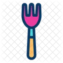 Garfo De Alimentacao Garfo De Bebe Alimentacao Ícone