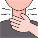 Garganta Dolor Alergia Icono