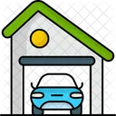 Garge Garage Carport Icon