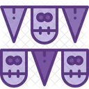 Garland Party Halloween Icon