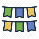 Garland Flag  Icon