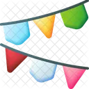 Garland Decoration Celebration Icon