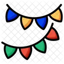 Garland Decoration Celebration Icon