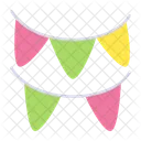 Birthday Party Garlands Icon