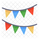 Garlands Decoration Buntings Icon