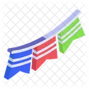 Garlands Buntings Decorations Icon