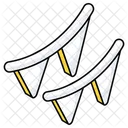 Garlands Buntings Party Streamers Icon