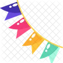 Garlands Decoration Celebration Icon