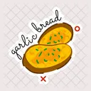 Garlic Bread  Icon