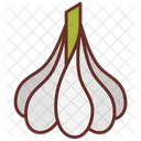Garlic Vegetables Grocery Icon