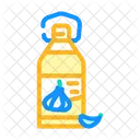 Garlic Oil Bottle Garlic Oil Icon