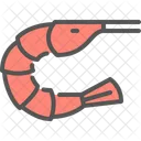Garnelen Schalentiere Meeresfruchte Symbol