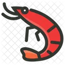 Garnelen Schalentiere Shrimps Symbol