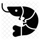 Garnelen Meeresfruchte Symbol