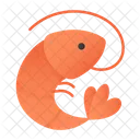 Garnelen Meerestiere Schalentiere Symbol