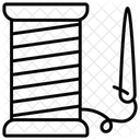 Garnrolle Nahgarn Faden Symbol