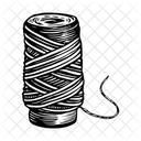 Garnspule Spule Faden Symbol