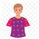 Menino Avatar Personagem Ícone