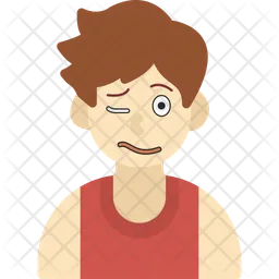 Garoto tonto  Ícone