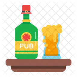 Garrafa de cerveja  Ícone
