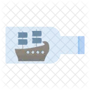 Garrafa de navio  Ícone
