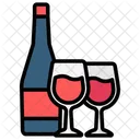 Garrafa De Vinho Vinho Bebida Icon