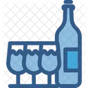 Garrafa De Vinho Vinho Copo Icon