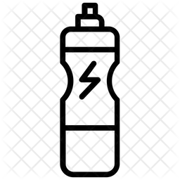 Garrafa esportiva  Ícone